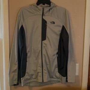 North Face full zip hoodie --Size L